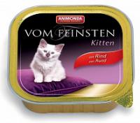 Animonda Vom Feinsten Kitten консервы для кошек с Говядиной для котят