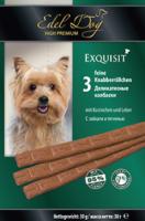 Edel Dog Exquisit High Premium колбаски с зайцем и печенью для собак Э/Д