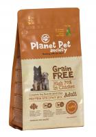 Planet Pet корм для взрослых собак всех пород, беззерновой, курица