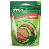Triol лакомство для взрослых собак всех пород, мясные грудки из круицы