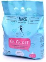 CC Cat Наполнитель комкующийся пакет наполнитель бентонит без запаха