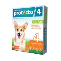 Neoterica Protecto капли от клещей и блох для взрослых собак 10-25 кг, 2 шт
