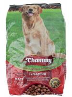 Chammy корм для собак крупных пород, говядина