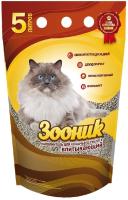 Зооник впитывающий наполнитель для кошачьих туалетов, гипоаллергенный, антибактериальный