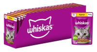 Whiskas влажный корм для кошек, рагу с курицей (28шт в уп)