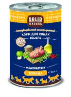 Solid Natura консервы для собак всех пород и возрастов, беззерновой, курица