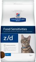 Hill's Prescription Diet z/d Food Sensitivities сухой диетический корм для кошек для поддержания здо