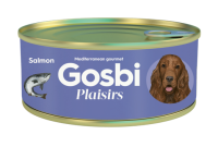 Gosbi Plaisirs влажный корм для взрослых собак всех пород, лосось