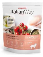Italian Way корм для щенков мелких пород, беззерновой, гипоаллергенный, курица, индейка