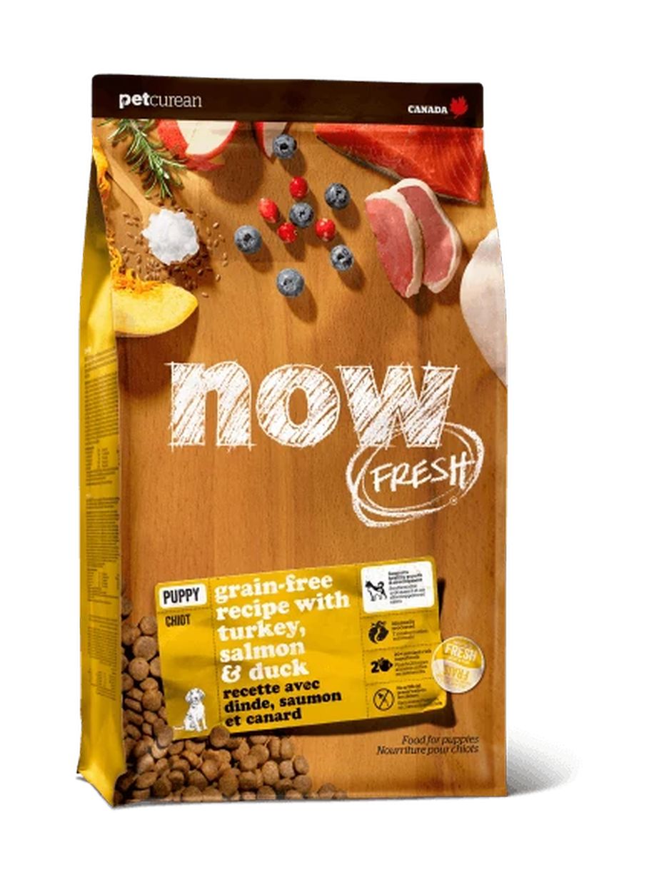 NOW Fresh корм для щенков, беззерновой, с индейкой, уткой и овощами (5,44 кг)