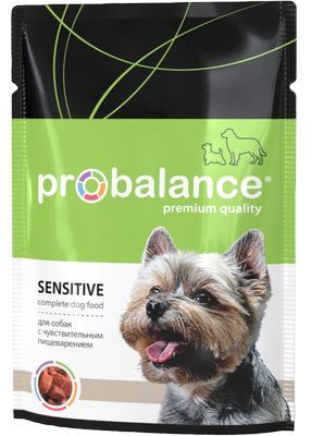 ProBalance влажный корм для взрослых собак всех пород, чувствительное пищеварение
