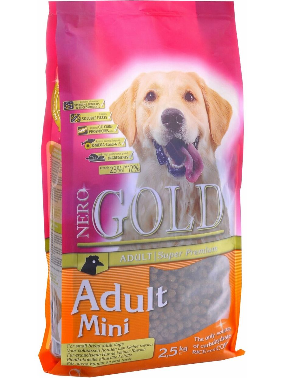 Nero Gold корм для собак мелких пород (18 кг)