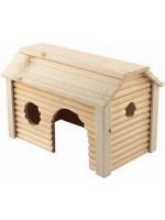 Дарелл 8616 Усадьба домик для грызунов дерево бежевый