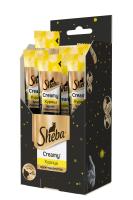 Sheba крем-лакомство для взрослых кошек всех пород, курица (21шт в уп)