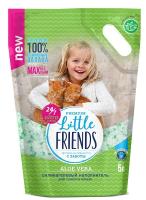 Little Friends Aloe Vera наполнитель для кошачьих туалетов, силикагель