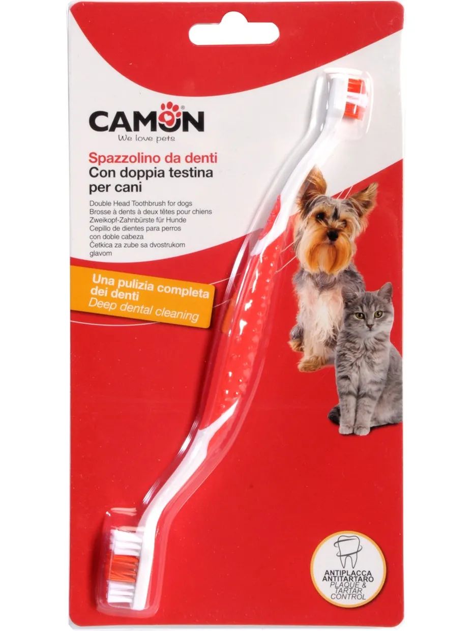 Camon щетка зубная двойная (15 см)