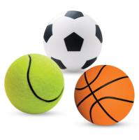 Triol набор игрушек для кошек, активная игра 4 (3 мяча)