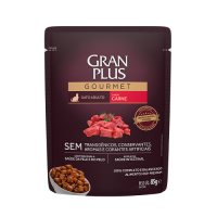 GRANPLUS CAT паучи для взрослых кошек с мясом
