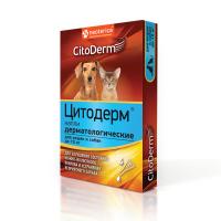 CitoDerm Капли дерматологические для кошек и собак до 10 кг
