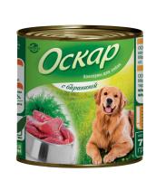 Оскар консервы для собак с Бараниной