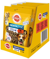 Pedigree DentaStix лакомство для собак малых пород, Жевательные кусочки с говядиной (5шт в уп)