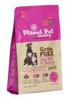 Planet Pet корм для взрослых собак всех пород, беззерновой, лосось