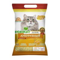 HOMECAT Эколайн Кукурузный комкующийся наполнитель