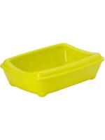 Moderna Arist-o-tray M туалет-лоток для кошек, c бортом, желтый