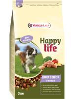 Happy Life корм для пожилых собак, контроль веса, курица