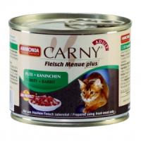 Animonda Carny Adult  консервы для кошек с Индейкой и кроликом
