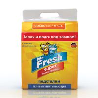 Mr. Fresh Super 90*60 Подстилки (6шт)