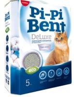Комкующийся наполнитель Pi-Pi-Bent Deluxe Clean cotton, 5 кг