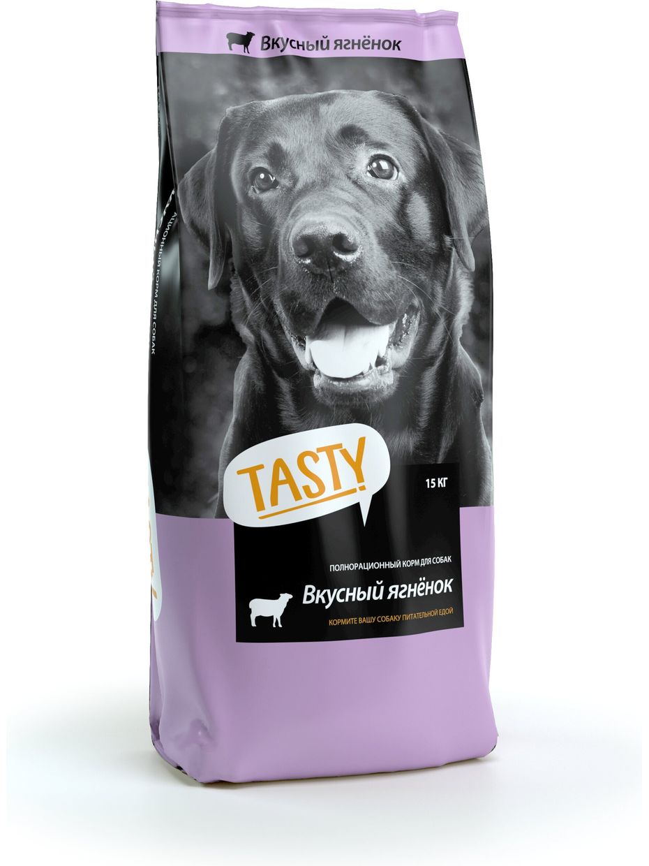 Tasty корм для собак, ягненок (15 кг)