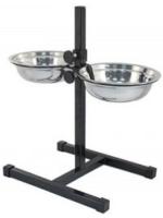 Дарелл телескоп ЕСОпрофиль кормушка для собак металл черный