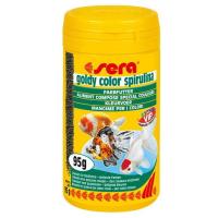Sera Корм для рыб GOLDY COLOR Spirulina гранулированный для золотых рыбок