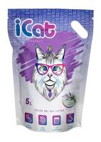171.002 iCat lavander, силикагелевый наполнитель 5 л, с ароматом «лаванды»