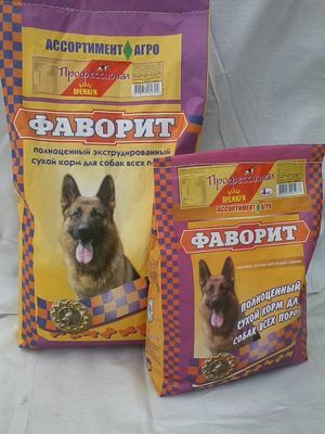 Фаворит корм для собак  ПРЕМИУМ КЛАСС Профессионал