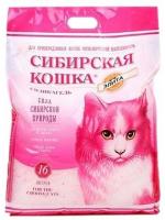 Сибирская кошка Элита впитывающий силикагелевый наполнитель для привередливых кошек