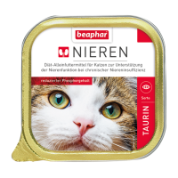 Beaphar Nieren Taurin влажный корм для кошек всех пород с почечной недостаточнотью курица с таурином