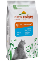 Almo Nature корм для взрослых кошек, со свежей морской рыбой и коричневым рисом