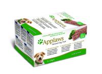 Applaws набор консерв для взрослых собак всех пород, паштет из курицы, ягненка и лосося