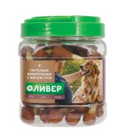 _ОЛИВЕР_ ГАНТЕЛЬКИ ЖЕВАТЕЛЬНЫЕ С МЯСОМ ГУСЯ, 750г 59880174