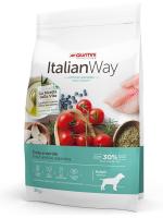 Italian Way корм для собак средних пород, форель, с черникой