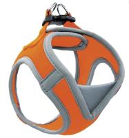 Triol шлейка-жилетка для животных, мягкая нейлоновая, оранжевая, XS