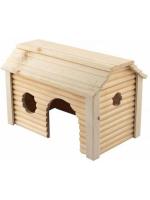 Дарелл 8605 Баня домик для грызунов дерево бежевый
