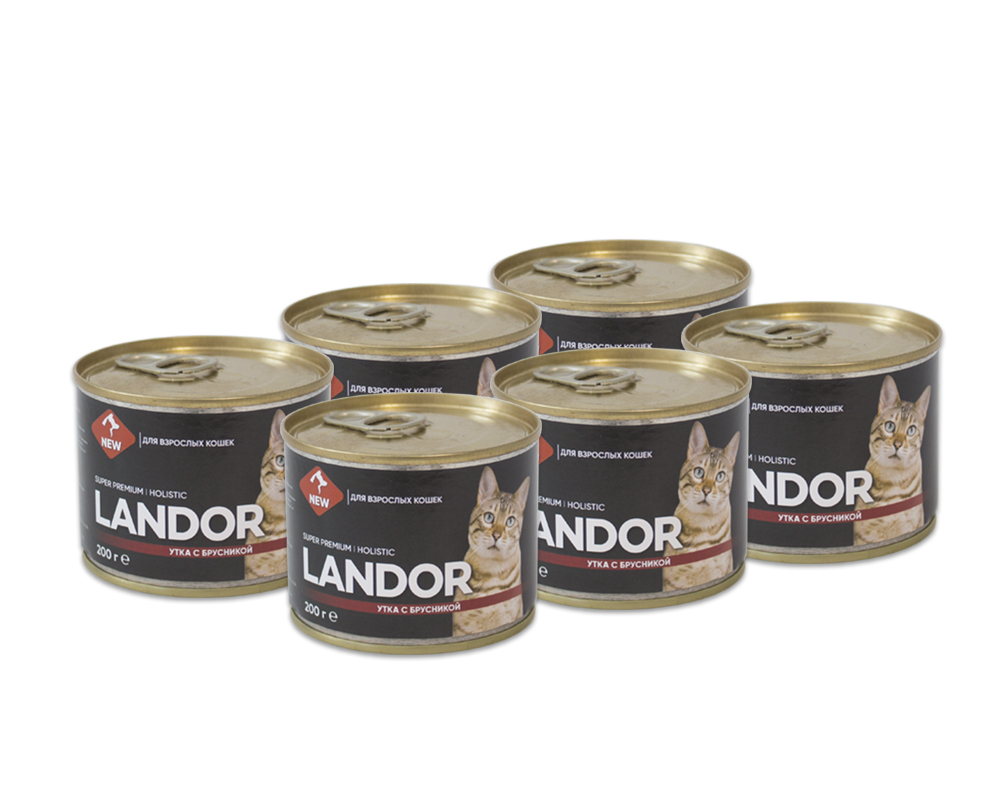 Landor консерва_утка с брусникой_200 г 6