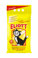 Eliott наполнитель для кошачьего туалета минеральный комкующийся