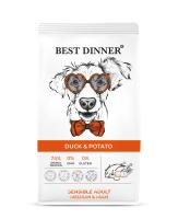 best dinner dog medium&maxi duck&potato front