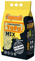 Барсик TOFU MIX Кукуруза Бентонит 4,54л