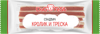 Dog Fest лакомство для собак всех возрастов и пород, сэндвич кролик и треска